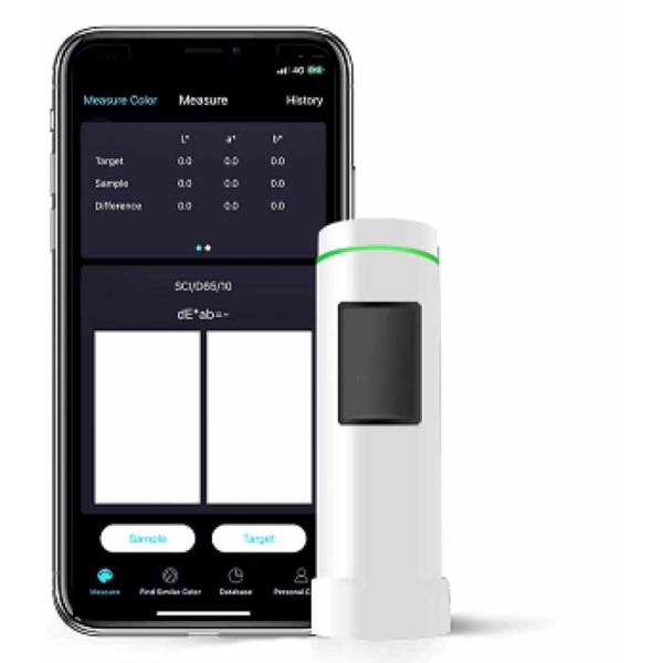 Wireless Connection Automatic Calibration Mini Digital Colorimeter