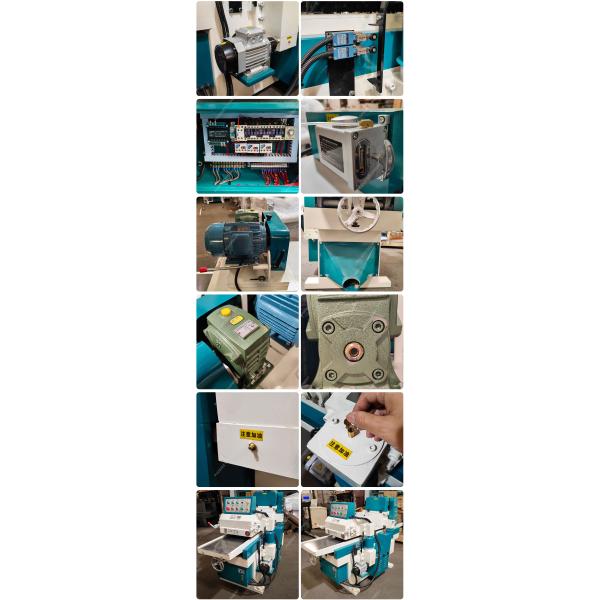 Planning Solid Wood Surface MBZ524A Dual Blade Axis Automatic Feeding Planing Machine