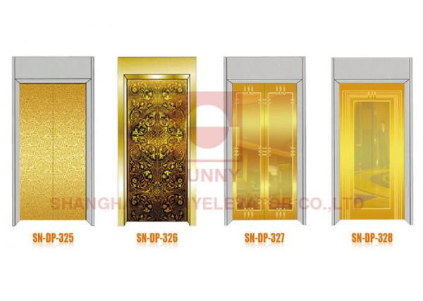 Buy Residential Platform Illumination Elevator Cabin Decoration Elevator Door Panel at wholesale prices