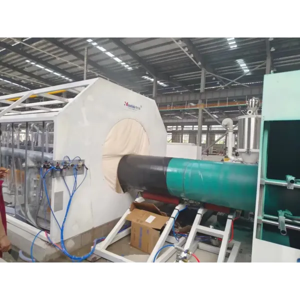 Automatic 3LPE Coating Pipe Production Line with SA2.5 Cleaning Level for 50-4200mm Steel Pipes