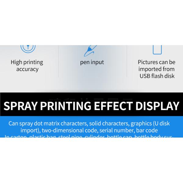 Date Code Hand Jet Printer 12.7mm Printing Height CE Approved 3.5kg Weight for Coding