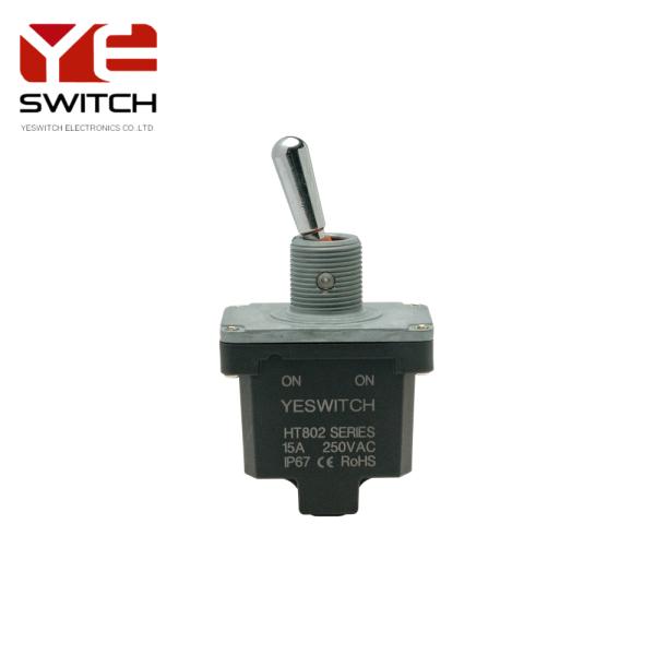 Waterproof Metal Toggle Switch With Screw Terminal For High-altitude Work Platform