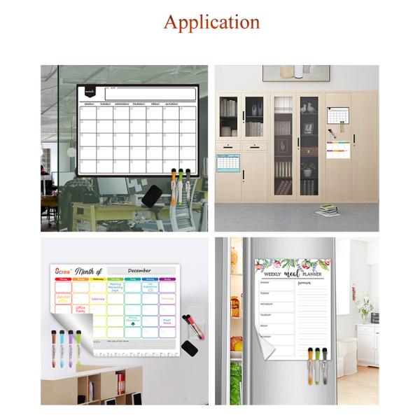 Cute Design Removable Dry Erase To Do List Whiteboard
