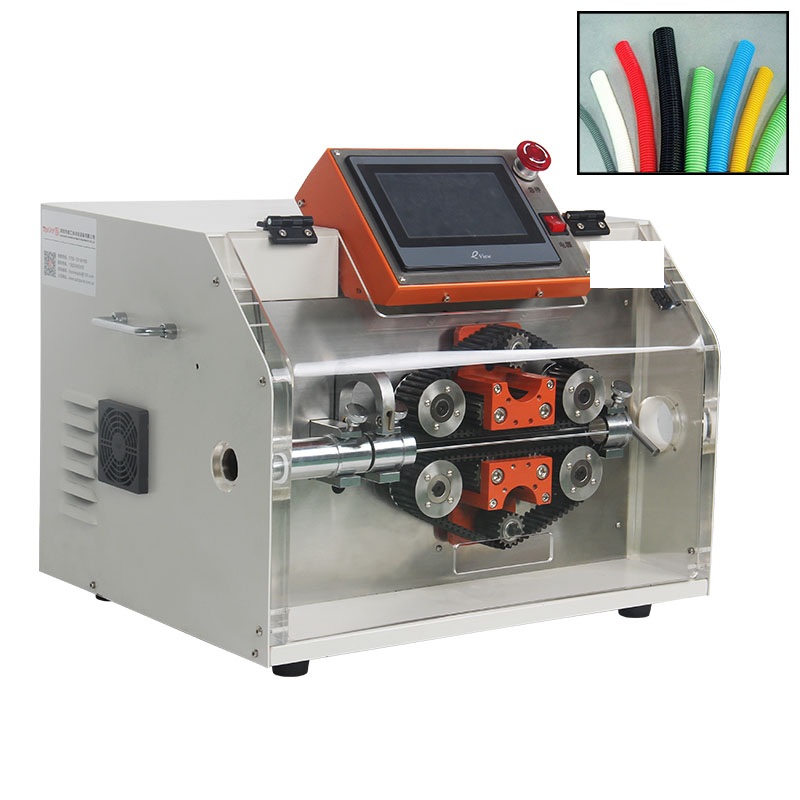 HR-220S Single-wire stripping machine Cable Stripping Cutting Twisting Machine Small Wire Stripper Machine