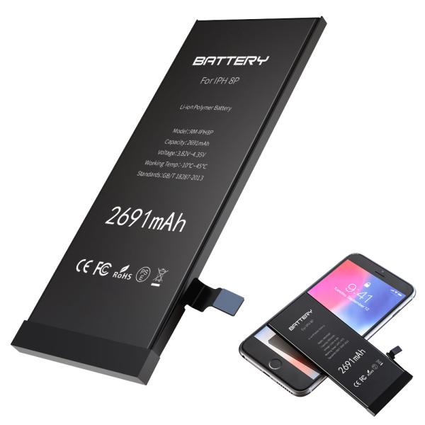 2691mAh Iphone 8 Plus Battery Replacement With Anti Explosion Protection