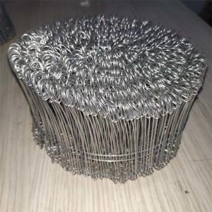 Quality 304 Stainless Steel Double Loop Rebar Tie Wire 16 Gauge 1.5mm Dia for sale