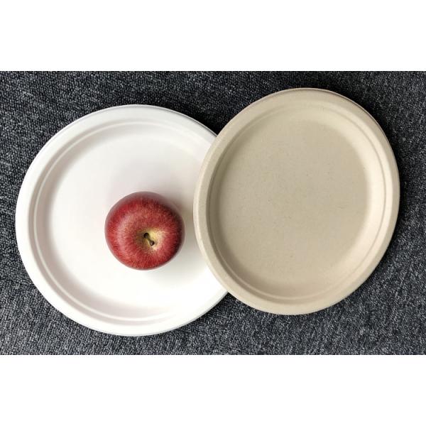 biodegradable corn starch plastic round food tray, Eco-friendly corn starch disposable 4 compartment food tray with lid