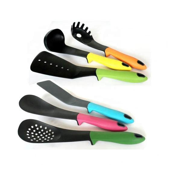 6-Piece Classical Cooking Tools Colour Cookware Baking Utensil Set Professional Grade