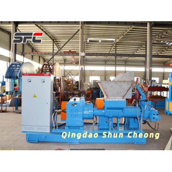 Factory Direct Sales Hot Feed Rubber Extruder Machine with Variable Rotation Speed for Multi-Application