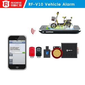 China RF-V12 gsm tracker and motorcycle alarm security system 2 two way anti-theft alarm on sale