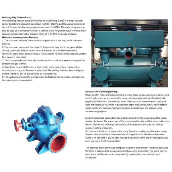 High Efficiency Non Clogging Non Leakage Pulp Transfer Pump High Pressure