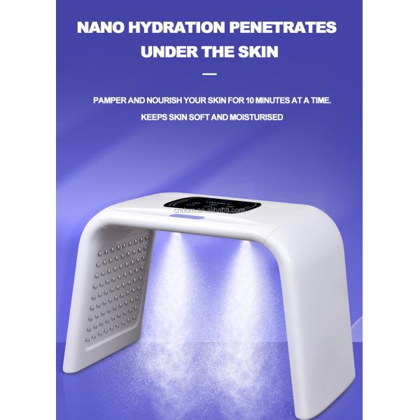 Waterproof LED Face and Neck Light Therapy with Pore Cleansing Function Commercial