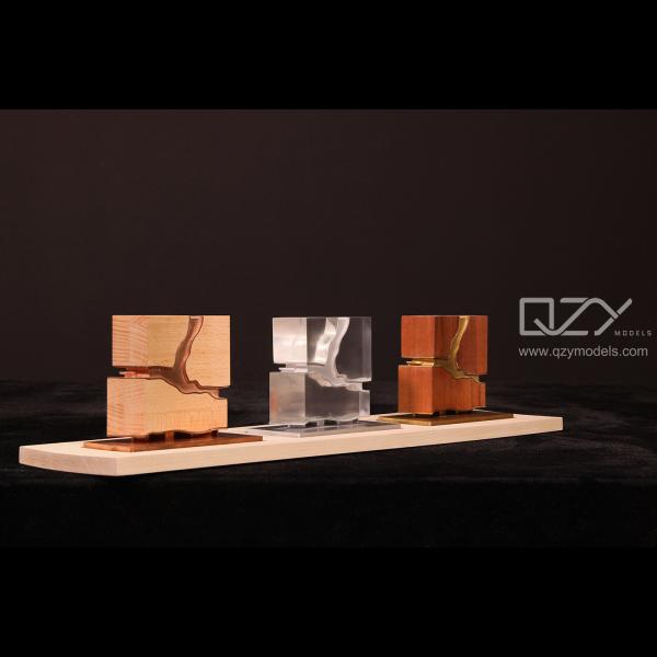 Plexiglass CNC Architecture Model Gift 1/500 MAD ODM