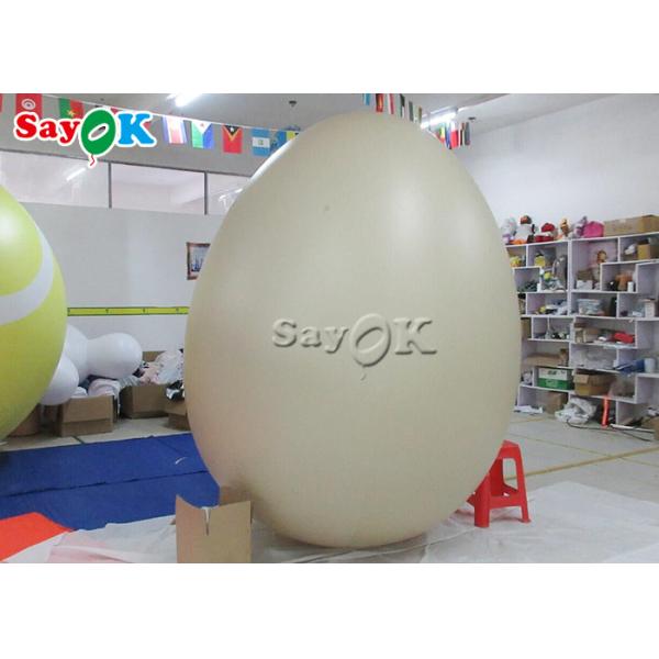 Easter Decoration Custom Inflatable Products Colourful Inflatable Bird Eggs Shape Balloon
