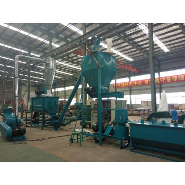 High-Efficiency Feed Pellet Production Line: Clean, Crush, Mix, Granulate, Cool, Screen & Pack