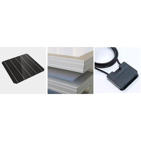 18V 175W Monocrystalline Solar Module / Mono Cell Solar Panel Easy Installation