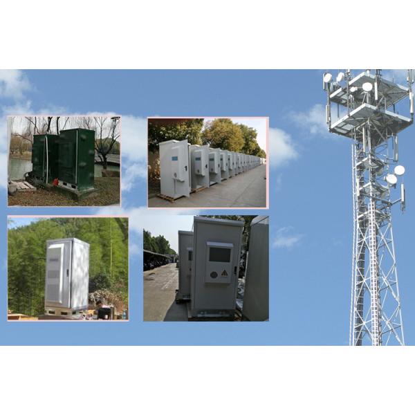 Waterproof 19" Rack Telecommunication Cabinet With Filter