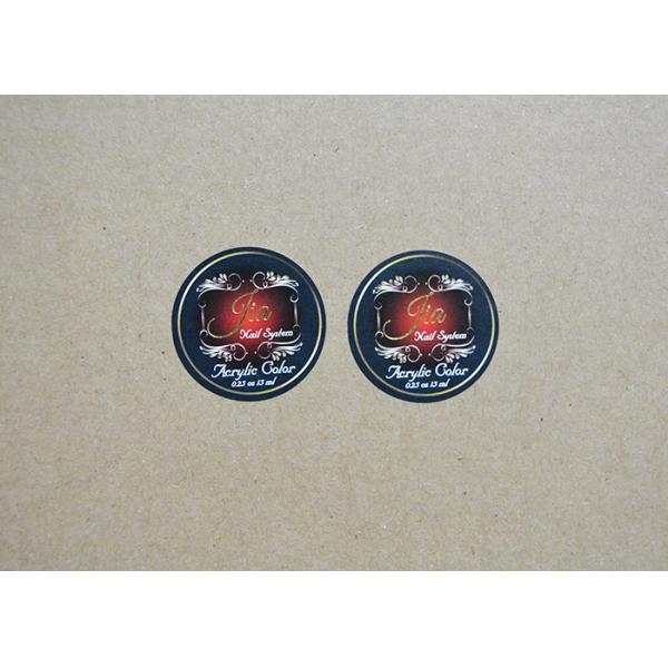 Waterproof Self Adhesive Custom Egg Shell Stickers For Seal Cosmetics Boxes