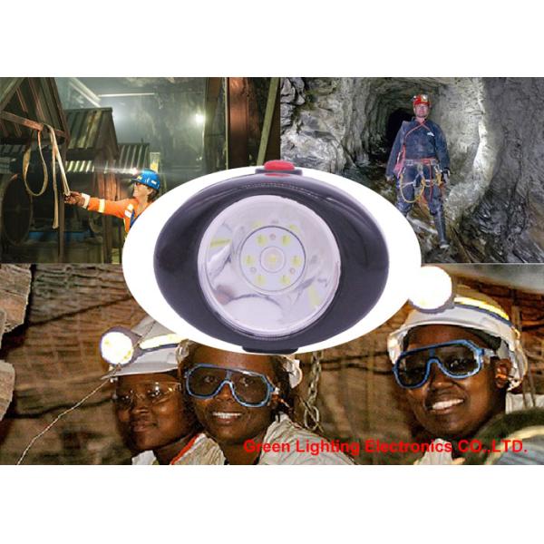 3.7V Li - Ion Battery Mining Cap Lights Rechargeable 13 - 15 Hours Lighting Time