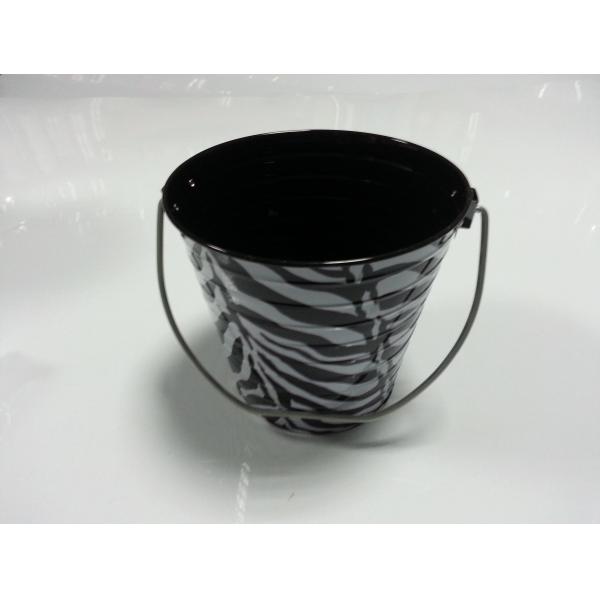 Metal Tin Bucket With Handle