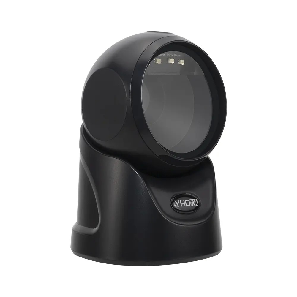 Quality Auto Induction QR Code Bluetooth Scanner Efficient Desk Barcode Scanner for sale