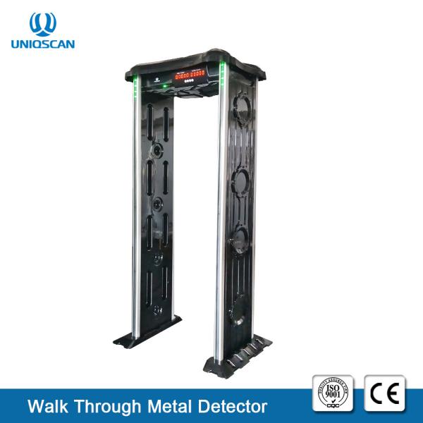 6 Zones 8KHZ IP65 ABS Walk Through Security Detector