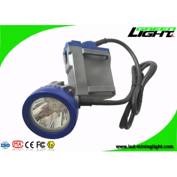 Explosion Proof LED Mining Cap Lamp With 6.6Ah Rechargeable Li - Ion Battery
