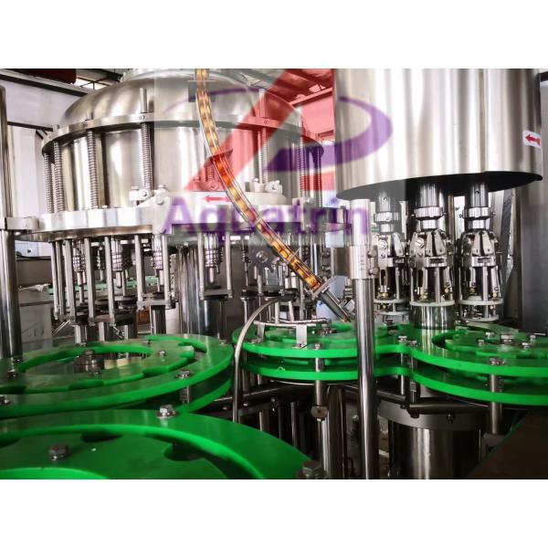 5000BPH Liquid Bottle Filling Machine 6 Heads Aluminium Capping Machine