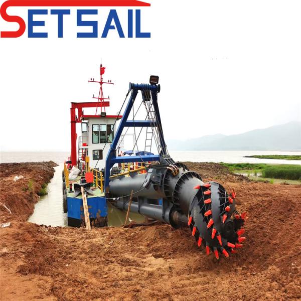 Initial Payment Hydraulic Pump Cutter Suction Dredging Ship with Underwater Pump