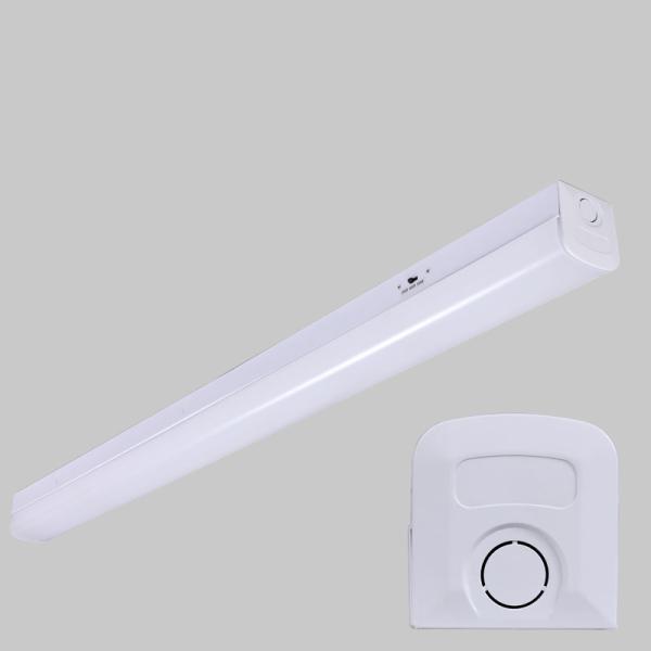 Sensor Control 2FT 4FT 8FT Led Linear Batten Strip Light 35w 46w 65w Shop Light Fixture 120-347V