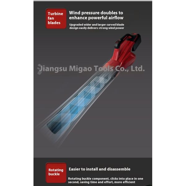 Portable Cordless Electric Rechargeable Leaf Blower-Powerful Storm Machine Professional Garden Tool
