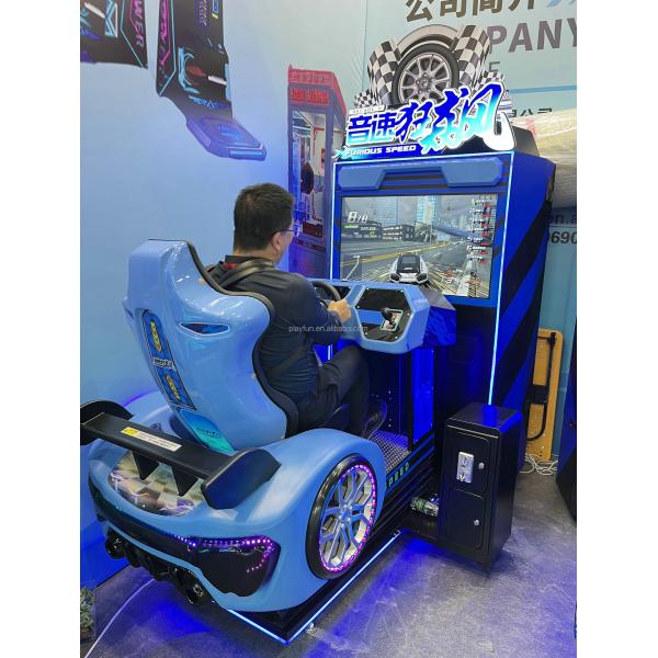Hot Racing Game Full Motion Car Race Simulator Video Game Machine for Sales