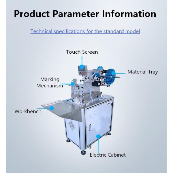 Hot Selling Wire Folding Labeling Machine CH-613 Data Cable Labeling China Supplier's Labeling Machines Hot Item