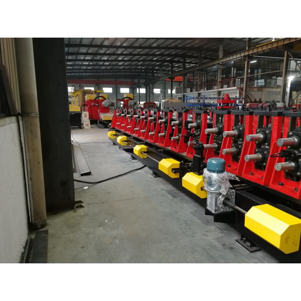 Automatic Hydraulic C Z Interchangable Purlin Roll Forming Machine With Pre - Punching And Motor Driven