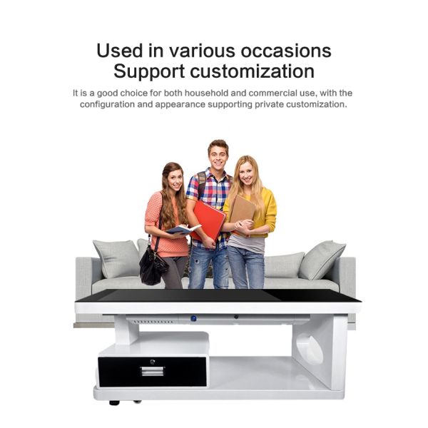 55-inch Smart Home Drawer-Type High-Definition Capacitive Touch Table