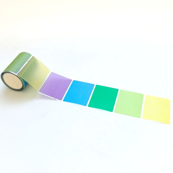 Multiple Color Options Self-adhesive Label Sticker Memo Notes Scrapbook Pull-out Labels Rolls 126 Pieces for Note Taking