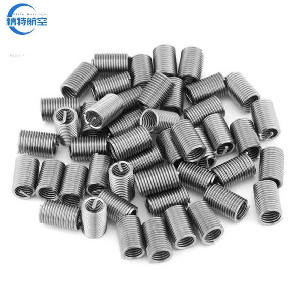 Metric Thread Sizes Coarse Thread Wire Thread Insert Threaded Sleeve with Durable and Nickel Plated Surface Finishing