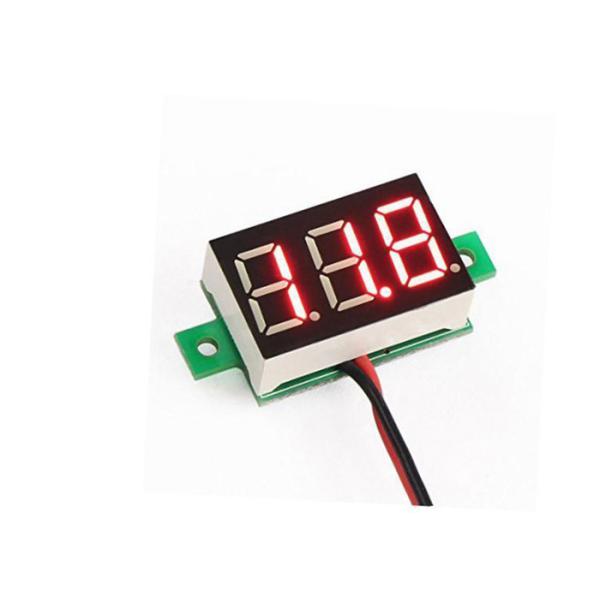 Small Size 0.28" DC 2.5-30V Arduino Sensor Module Digital Voltmeter LED Voltage