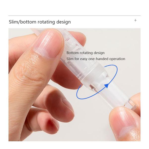 Customizable Cosmetic packaging 3ml capacity anti-retraction one-way rotation and customizable Pantone color options