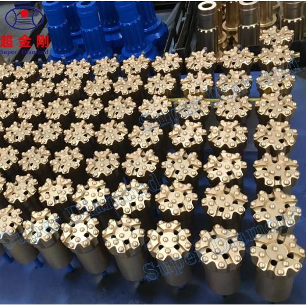 Customizable T60 Top Hammer Button Bit for Spray-Painted Drilling Performance