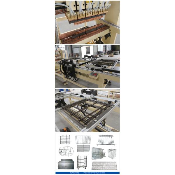 Kitchen Wire Oven Grid / Oven Shelf Mesh Spot Welding Machine