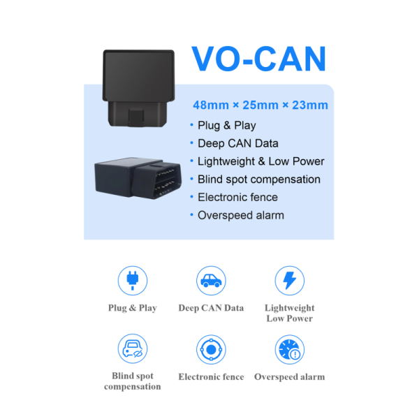 VO-CAN OBD-CAN 4G Smart Telematics Plug
