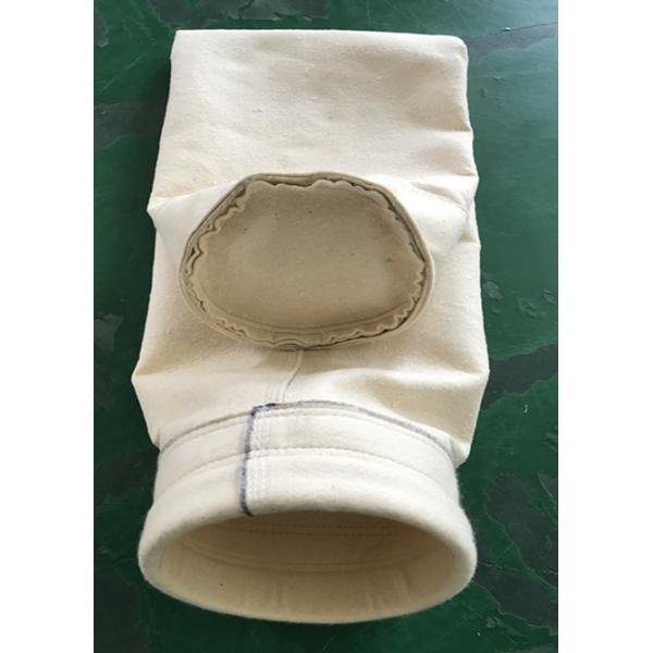 PPS PTFE Composite Needle Felt Dust Filter Bag Customized Diameter Length Dust Proof Baghouse filter bags