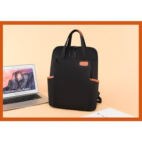 Customized Logo Solid Pattern Laptop Business Backpack for Custom Designer Computer