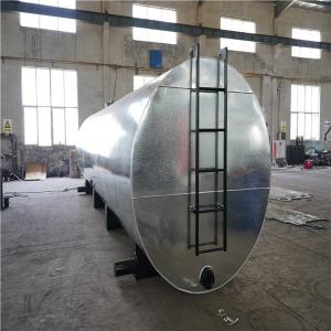 China Steel Plate Bitumen Heating Tank Blue Color 8mm Thickness For Asphalt Plant on sale