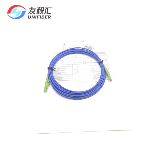 1550nm PM Fiber Patch Cord E2000/APC 3.0mm 1m Slow Axis For FTTP