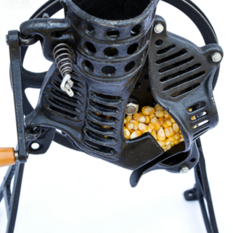 Heavy Duty Cast Iron Manual Corn Sheller Machine, Efficient Farm Maize Processor