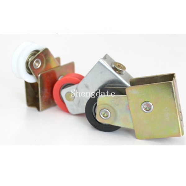 Complete Sliding Door Roller Track System for Easy Installation Single Double Tandem Wheel