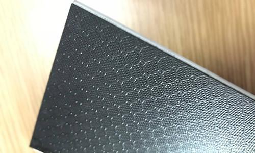 Embossed Patterns customized Acoustic Moistureproof 1mm IXPE foam pad backing
