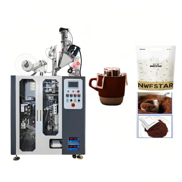 Hanging Ear Coffee Packing Machine 3.7kw Automatic Coffee Packaging Machine 220V / 380V
